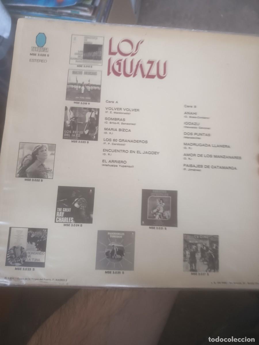 Discos de vinilo: DISCO LP LOS IGUAZU ,( aniversario ) - Foto 2