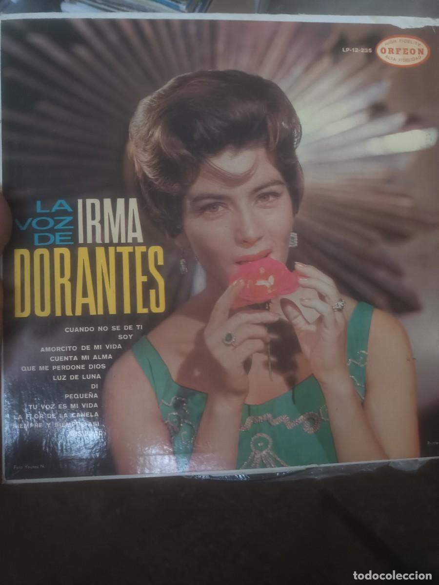 Discos de vinilo: DISCO LP LA VOZ DE IRMA DORANTES - Foto 1