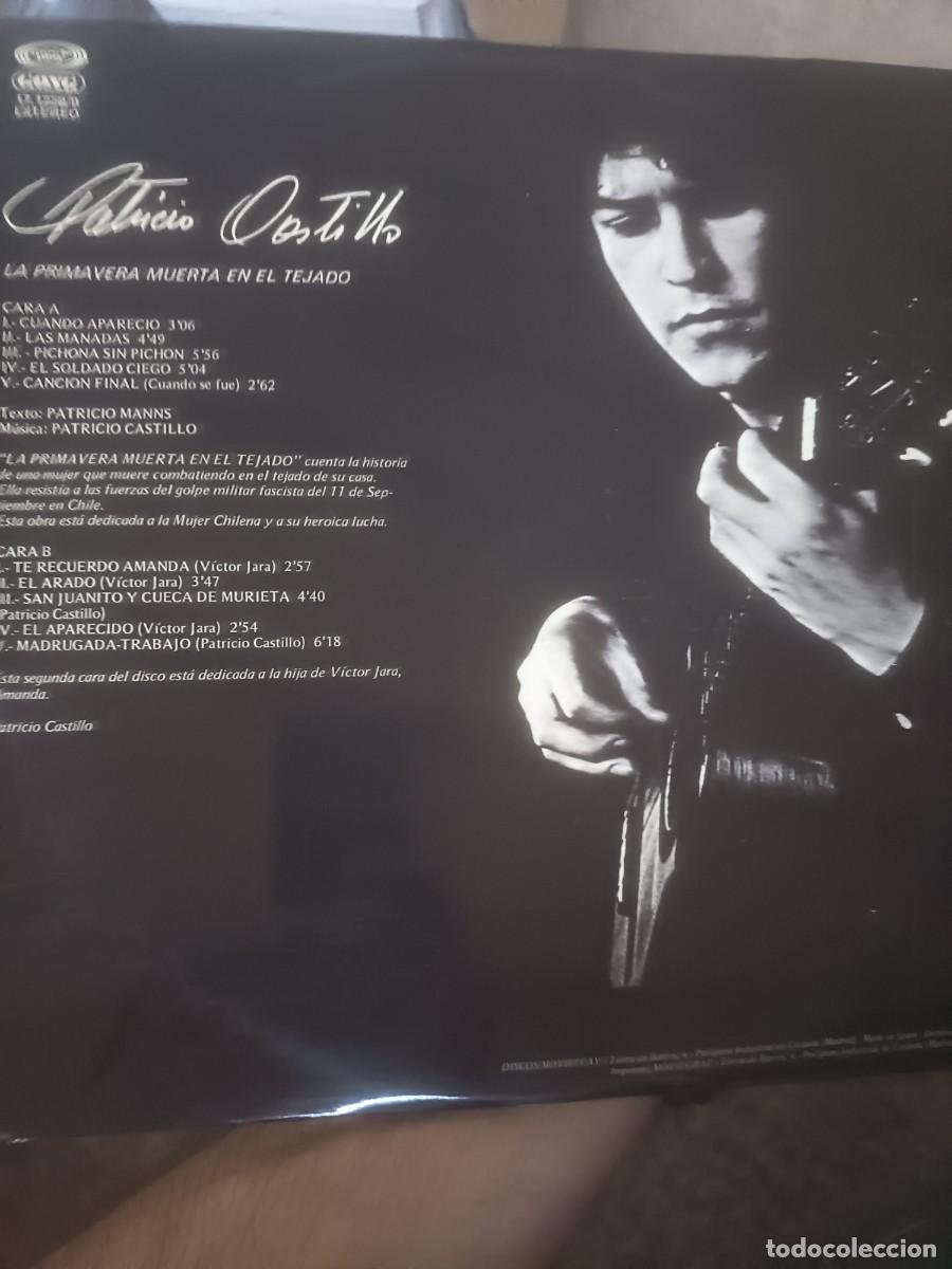Discos de vinilo: DiSCO LP PATRICIO CASTILLO - Foto 2