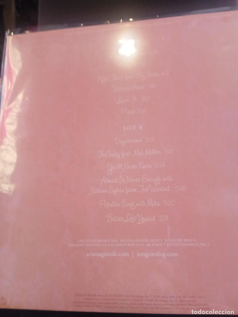 Discos de vinilo: ARIANA GRANDE- YOURS TRULY. LP - Foto 2