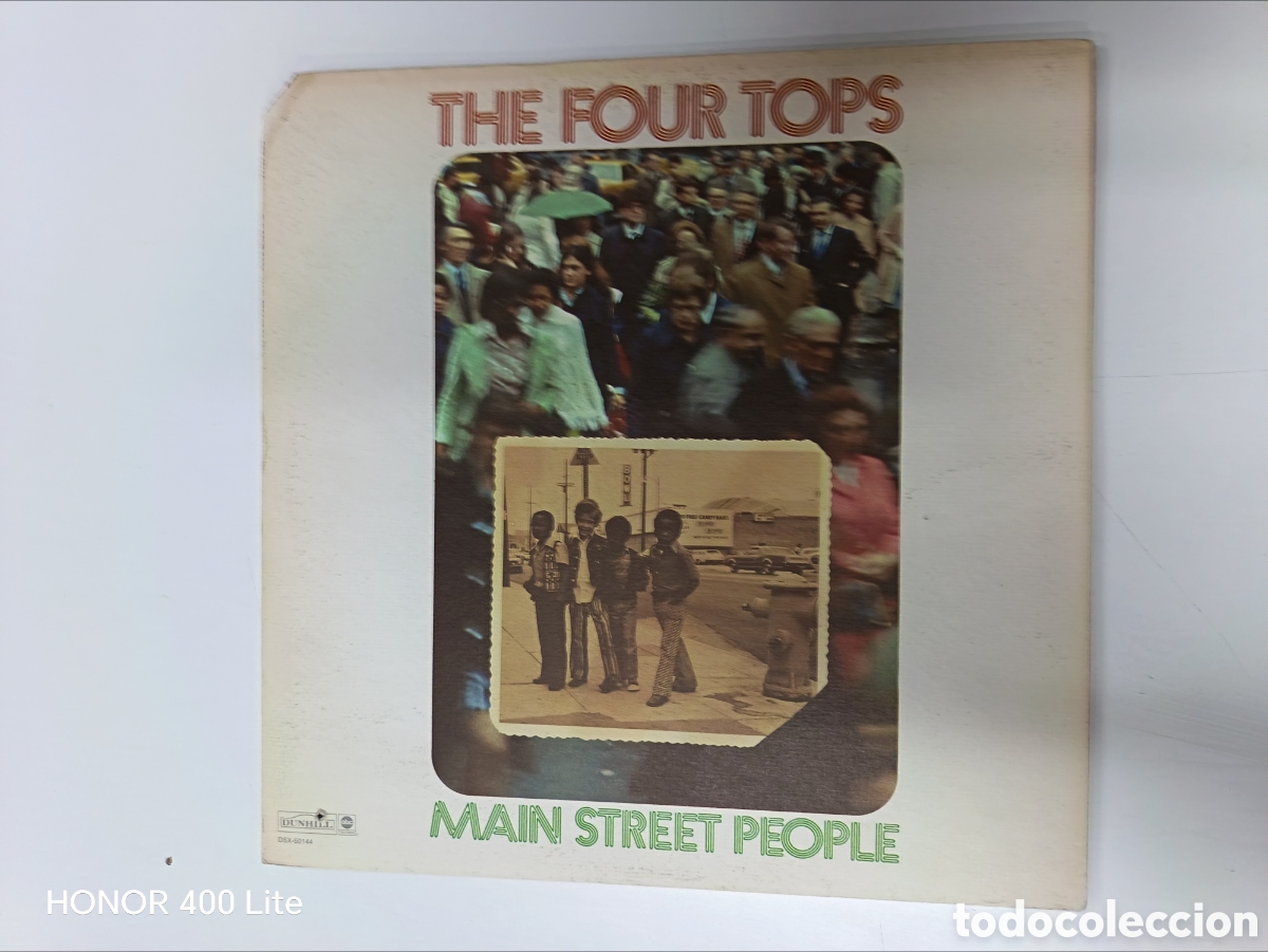 Discos de vinilo: Vinilo The Four Tops - Main Street People (1973)