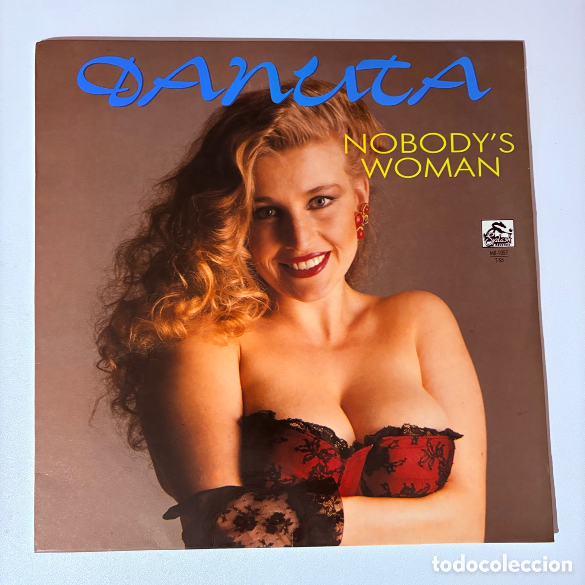 Discos de vinilo: maxi 12'' Danuta &ndash; Nobody's Woman edicion espa&ntilde;ola de 1989