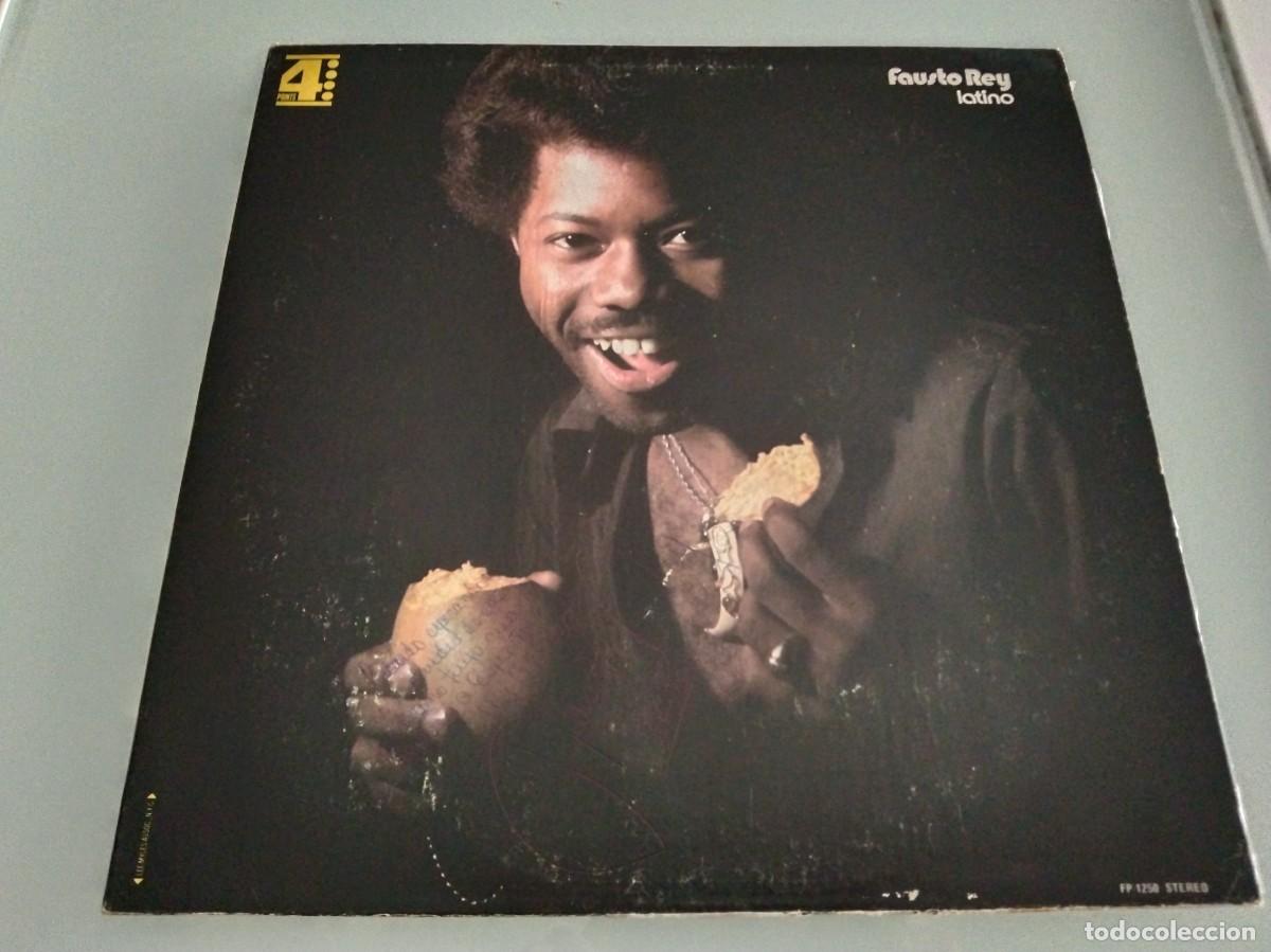 Discos de vinilo: LP VINILO FAUSTO REY - Latino / orig. Usa / 4 points. LATIN SALSA MEGA RARO / FIRMADO!!!!!!!!