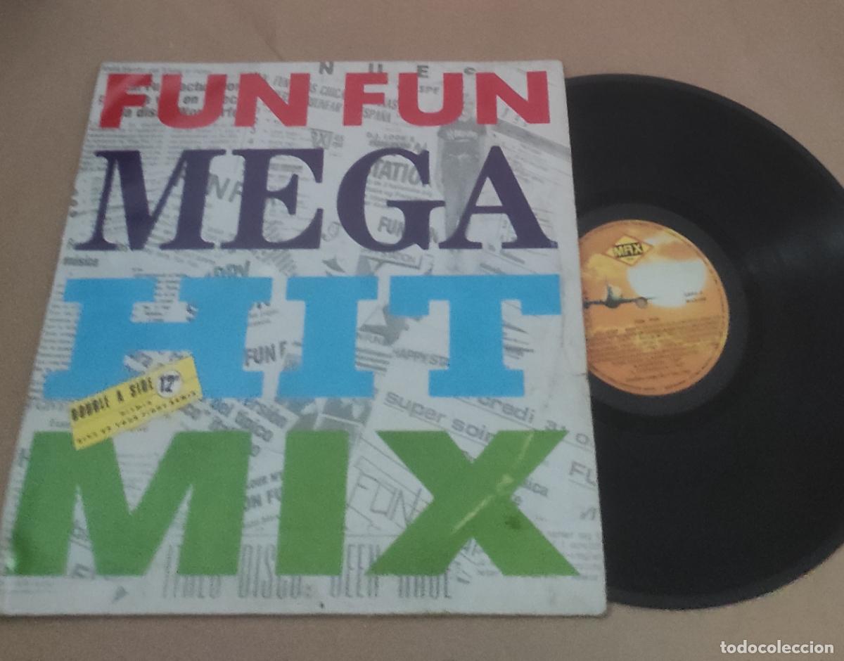 Discos de vinilo: Fun Fun &ndash; Mega Hit Mix-MAXI-ESPA&Ntilde;A-