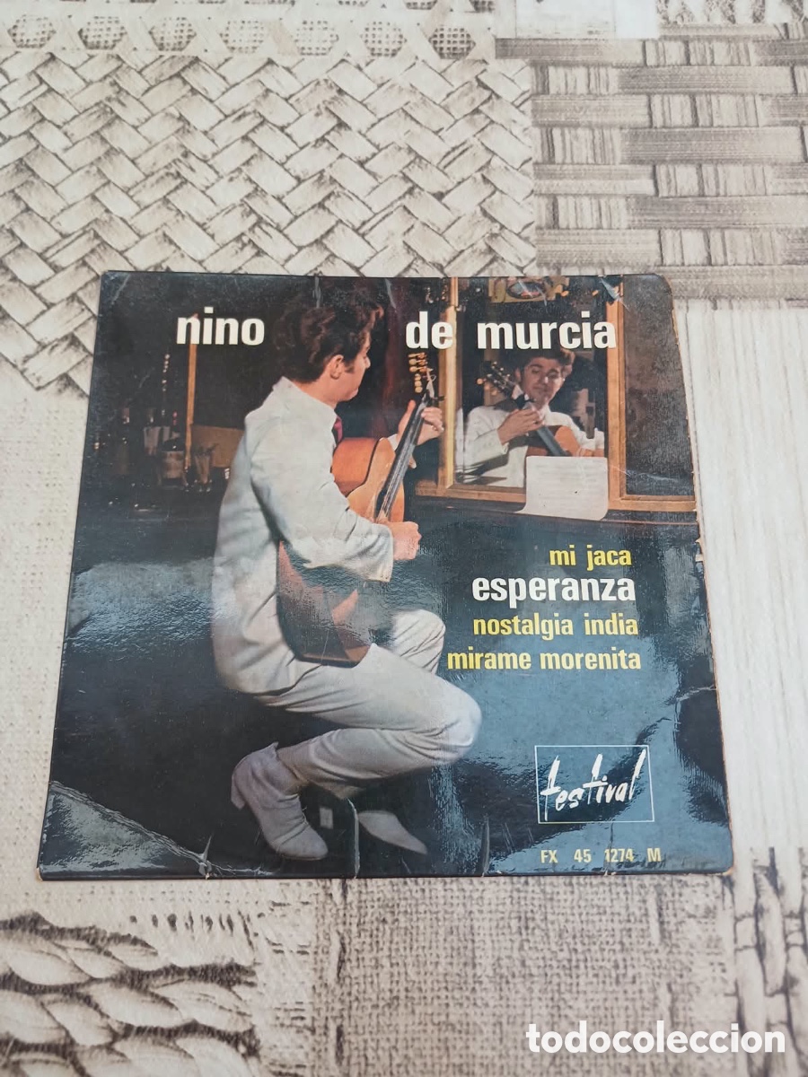 Discos de vinilo: Single Nino de Murcia mi jaca,esperanza,nostalgia india