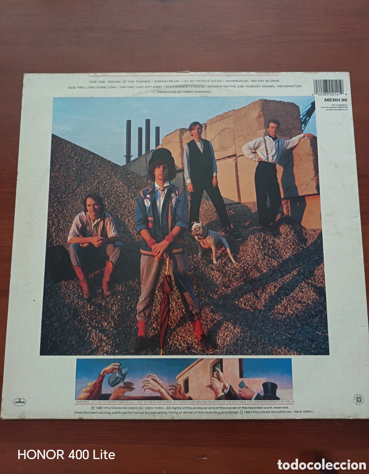 Discos de vinilo: Vinilo The Rainmakers Hom&oacute;nimo 1986 - Foto 2