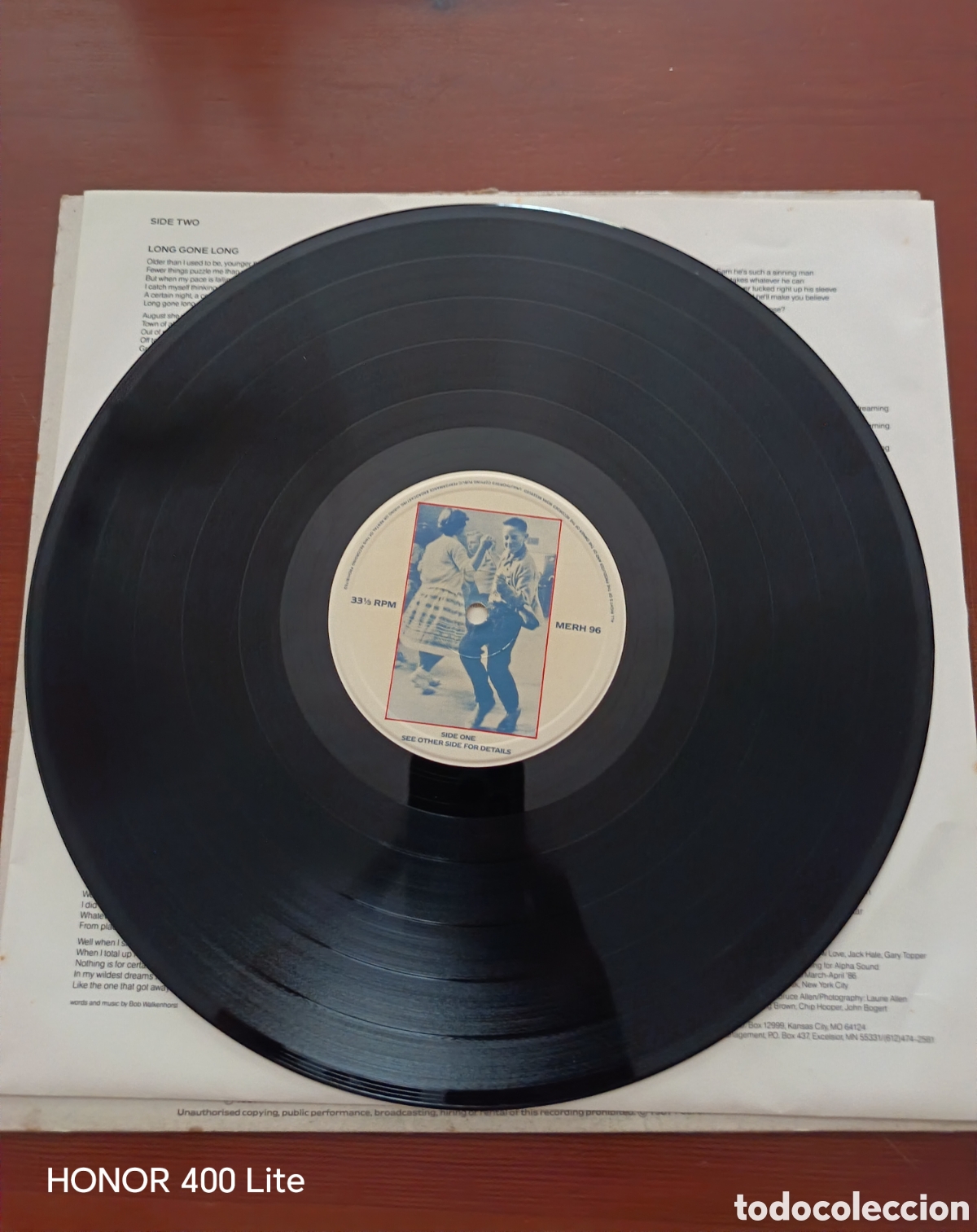 Discos de vinilo: Vinilo The Rainmakers Hom&oacute;nimo 1986 - Foto 3
