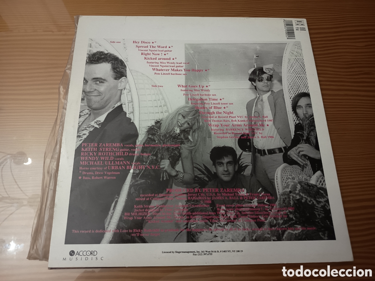 Discos de vinilo: Disco vinilo LP PETER ZAREMBA S - Foto 2