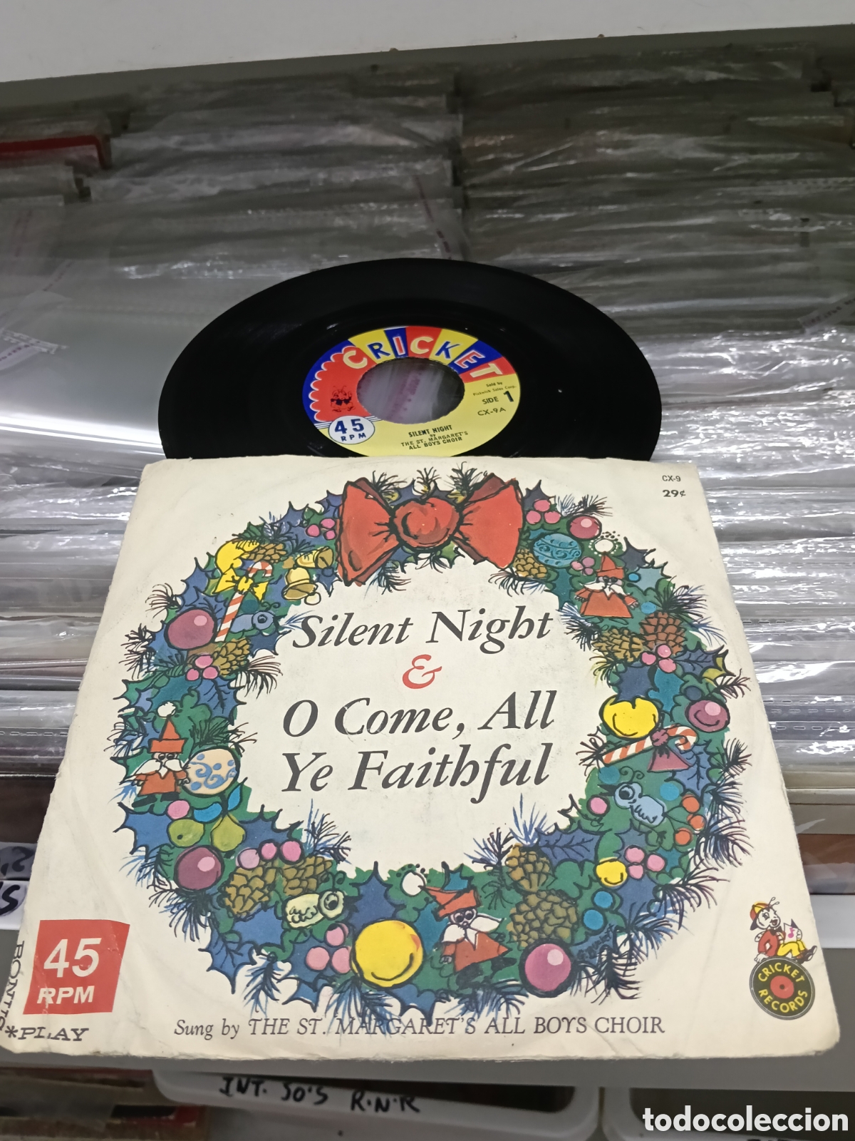 Discos de vinilo: The st. Margaret's all boys single silent night u.s.a.