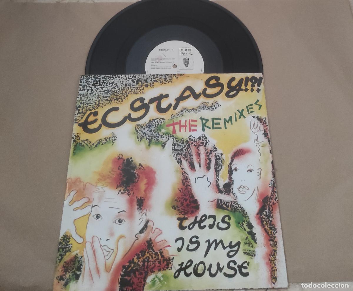 Discos de vinilo: Ecstasy!?!* &ndash; This Is My House (The Remixes)-MAXI-ITALIA-