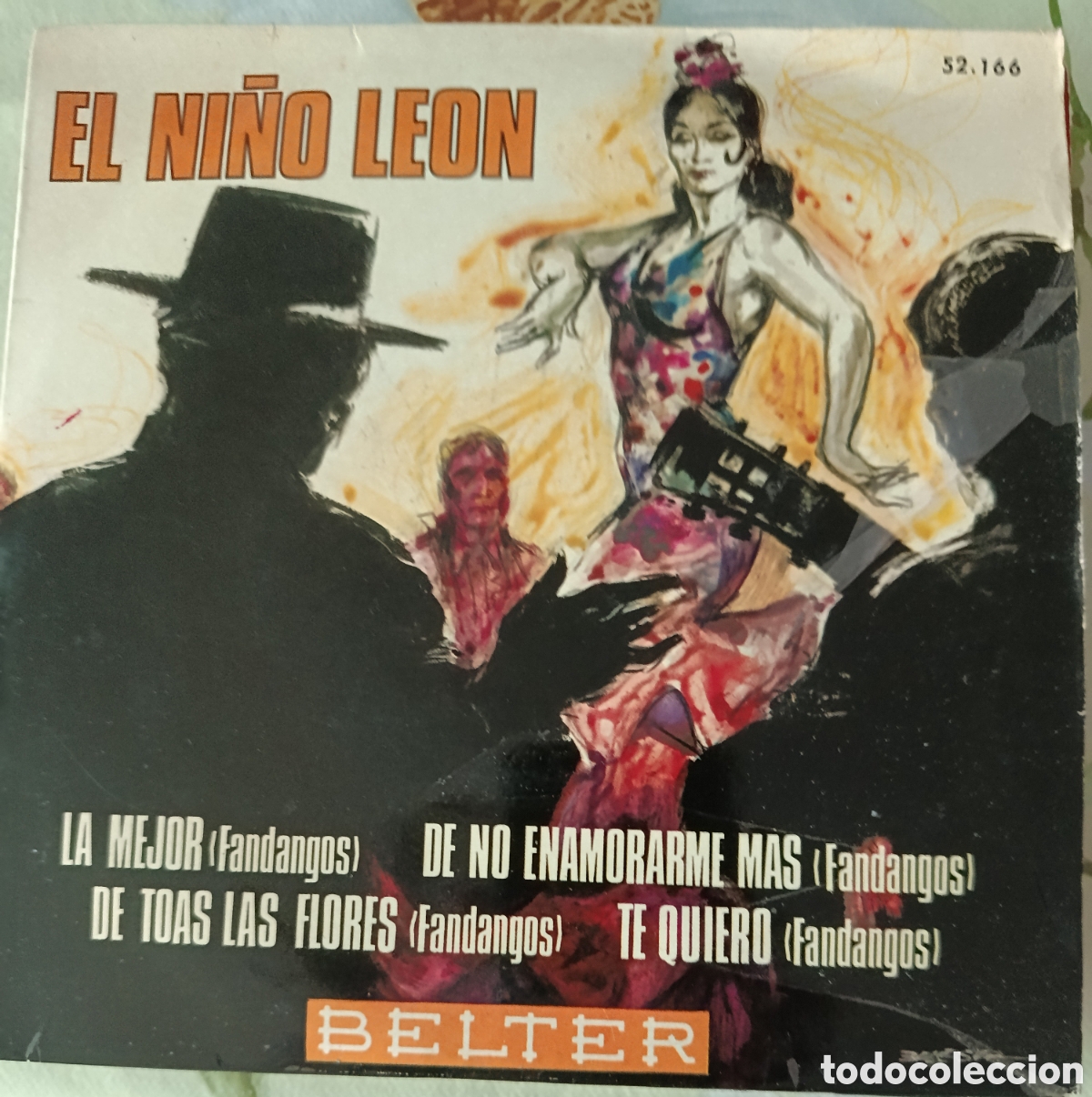 Vinyl-Schallplatten: El Ni&ntilde;o Le&oacute;n Ep sello Belter editado en Espa&ntilde;a a&ntilde;o 1967.