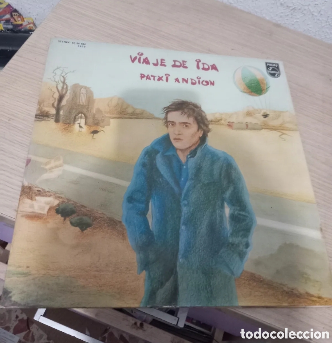 Discos de vinilo: Vinilo Patxi Andion - Viaje de Ida 1976
