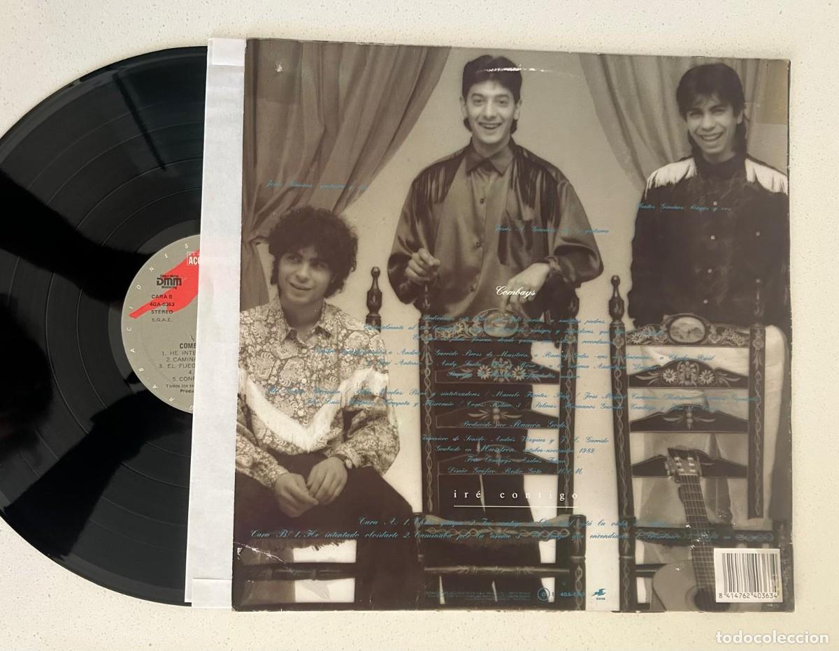 Discos de vinilo: COMBAYS - IR&Eacute; CONTIGO - Foto 2
