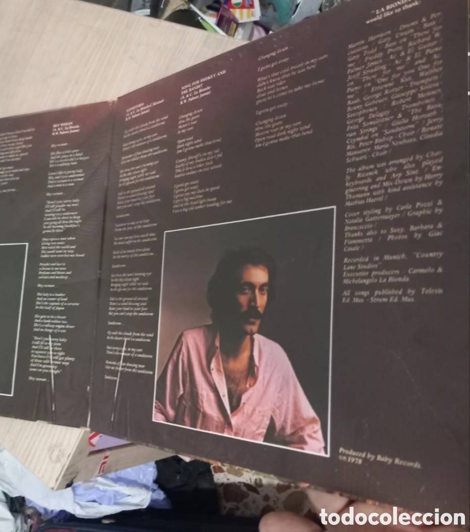 Discos de vinilo: LP La Bionda Italo Disco 1978 - Foto 3