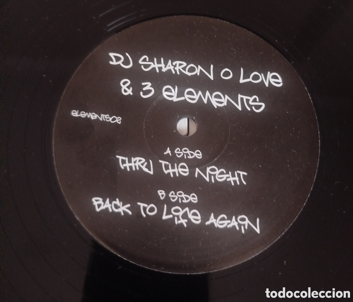 Discos de vinilo: DJ Sharon o LOVE & true elements - Thru The Night / Back To Life Again