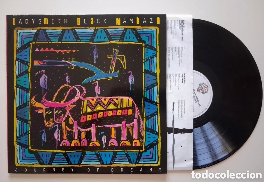 Discos de vinilo: LP Ladysmith Black Mambazo Journey of Dreams