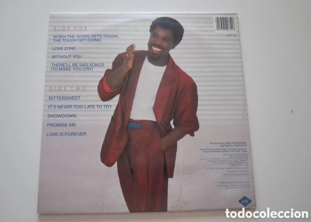 Discos de vinilo: Billy Ocean - Love Zone (Vinilo) - Foto 2