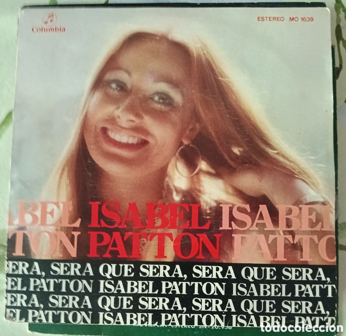 Discos de vinilo: Isabel Patton single sello Columbia editado en Espa&ntilde;a a&ntilde;o 1976 promocional.