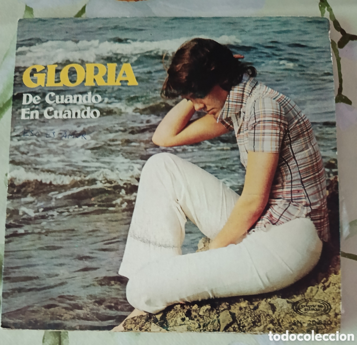 Discos de vinilo: Gloria single sello Movieplay editado en Espa&ntilde;a a&ntilde;o 1973.