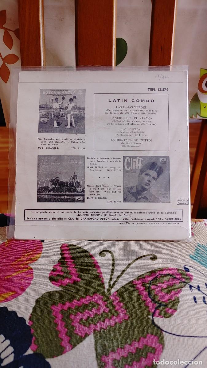 Discos de vinilo: LATIN COMBO-EP LAS HOJAS VERDES +3 - Foto 2