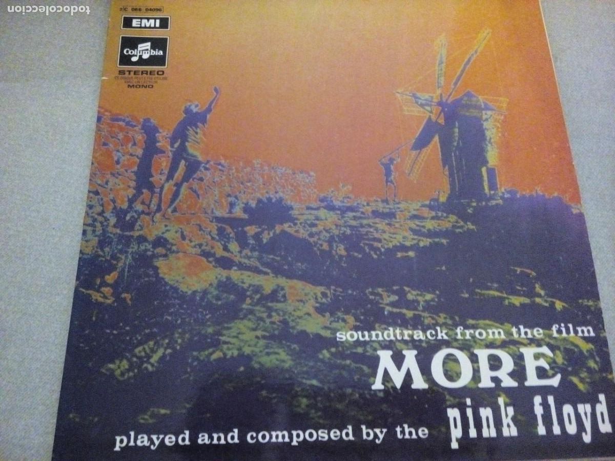 Discos de vinilo: PINK FLOYD MORE LP B.S.O.