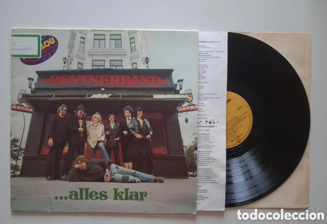 Discos de vinilo: Rentnerband ..alles klar 1974