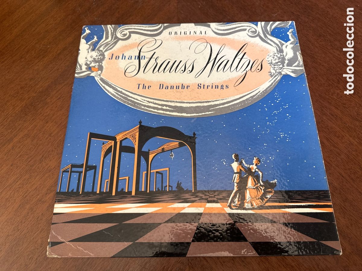 Discos de vinilo: JOHANN STRAUSS WALTZES. THE DANUBE STRINGS - Foto 6