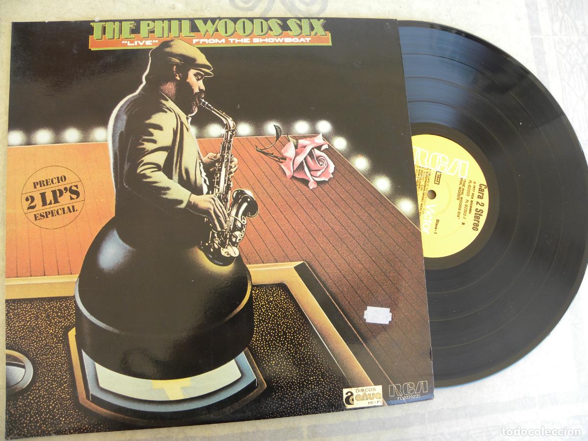 Discos de vinilo: The Phil Woods Six &ndash; Live From The Showboat -Doble Lp 1977
