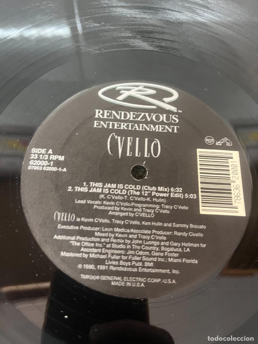 Discos de vinilo: CVello This Jam Is Cold - Foto 3