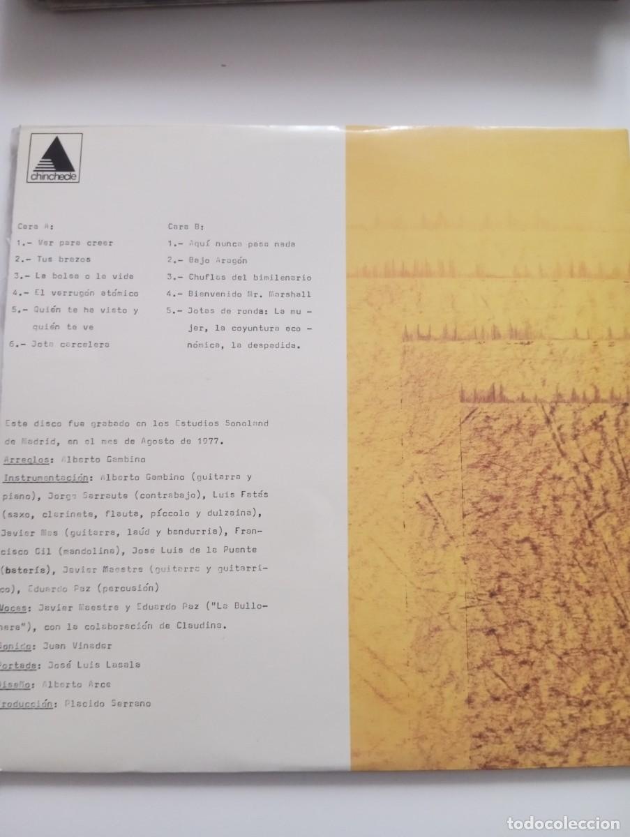 Discos de vinilo: LA BULLONERA 2, ,LP DE VINILO - Foto 3
