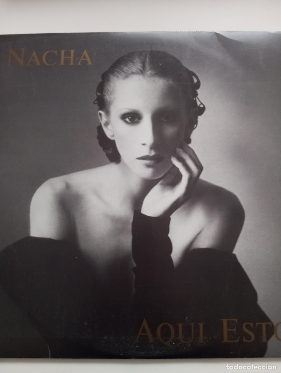 Discos de vinilo: NACHA, AQU&Iacute; ESTOY ,LP DE VINILO - Foto 1