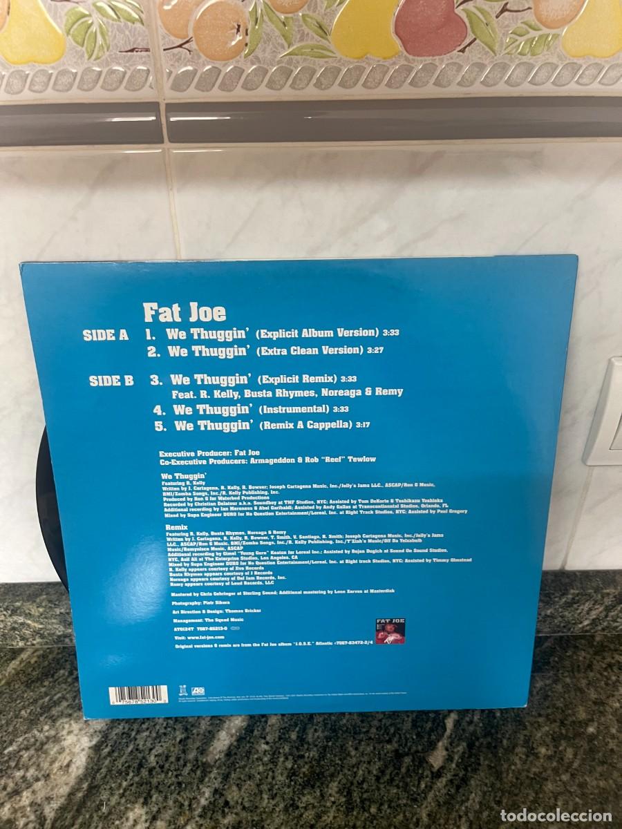 Discos de vinilo: Fat Joe We Thuggin maxi - Foto 2
