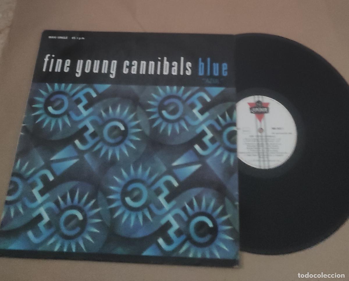 Discos de vinilo: FINE YOUNG CANNIBALS - BLUE / AZUL - MAXI-