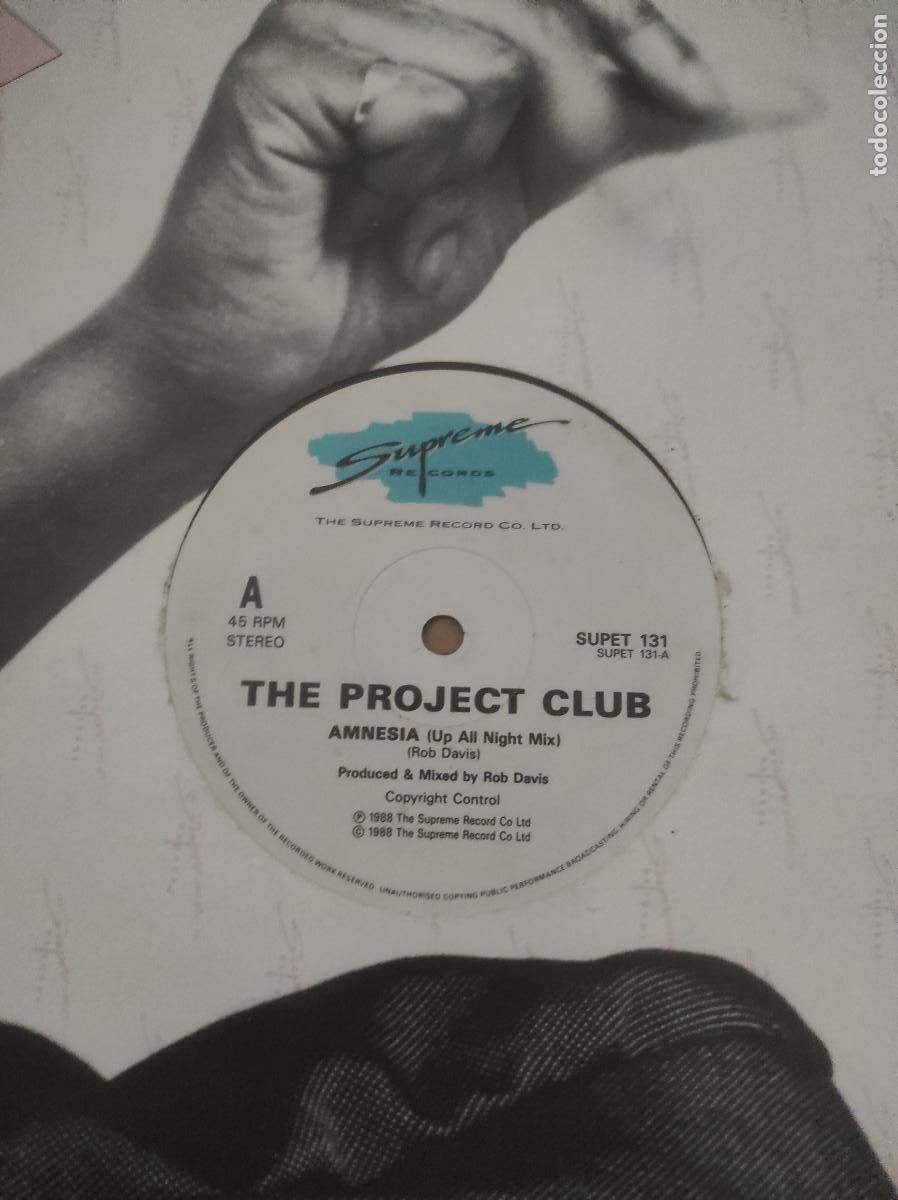 Discos de vinilo: The Project Club &ndash; Dance With The Devil-MAXI- ENGLAND-