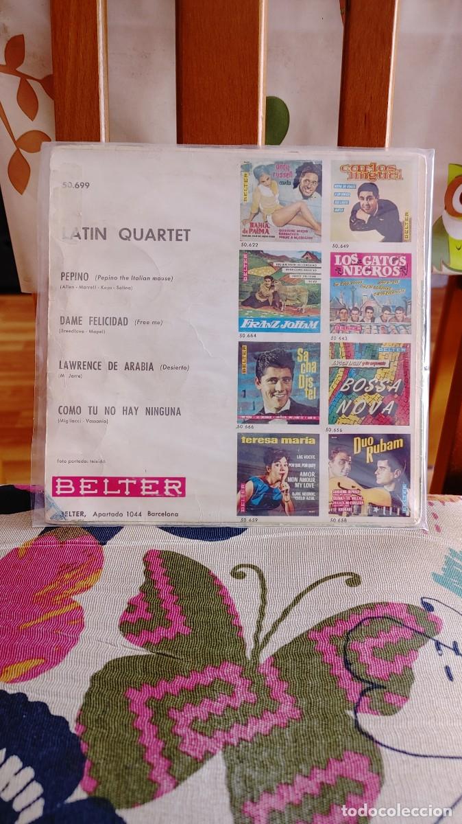 Discos de vinilo: LATIN QUARTET-EP PEPINO +3 - Foto 2