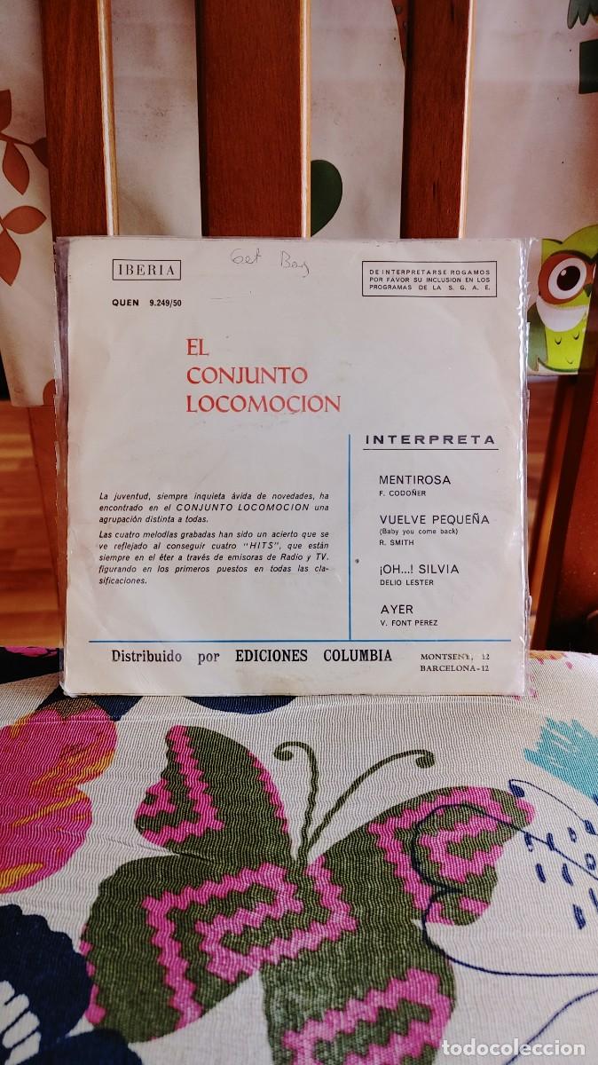 Discos de vinilo: LOCOMOCION-EP MENTIROSA +3 - Foto 2