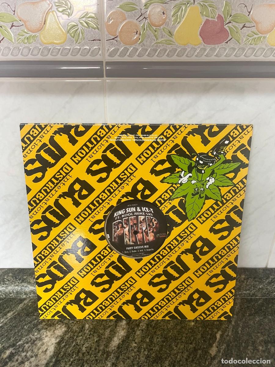 Discos de vinilo: King Sun & Ice-T Pimp - Foto 1