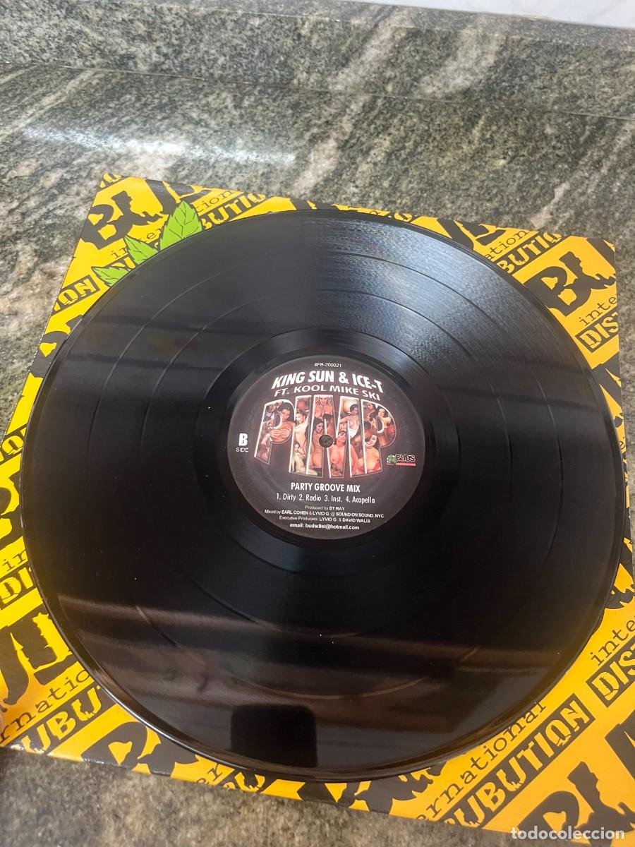 Discos de vinilo: King Sun & Ice-T Pimp - Foto 2