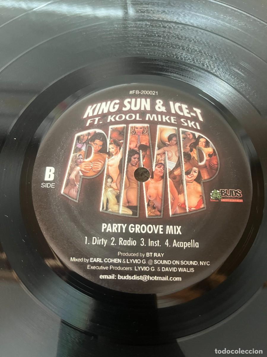 Discos de vinilo: King Sun & Ice-T Pimp - Foto 3