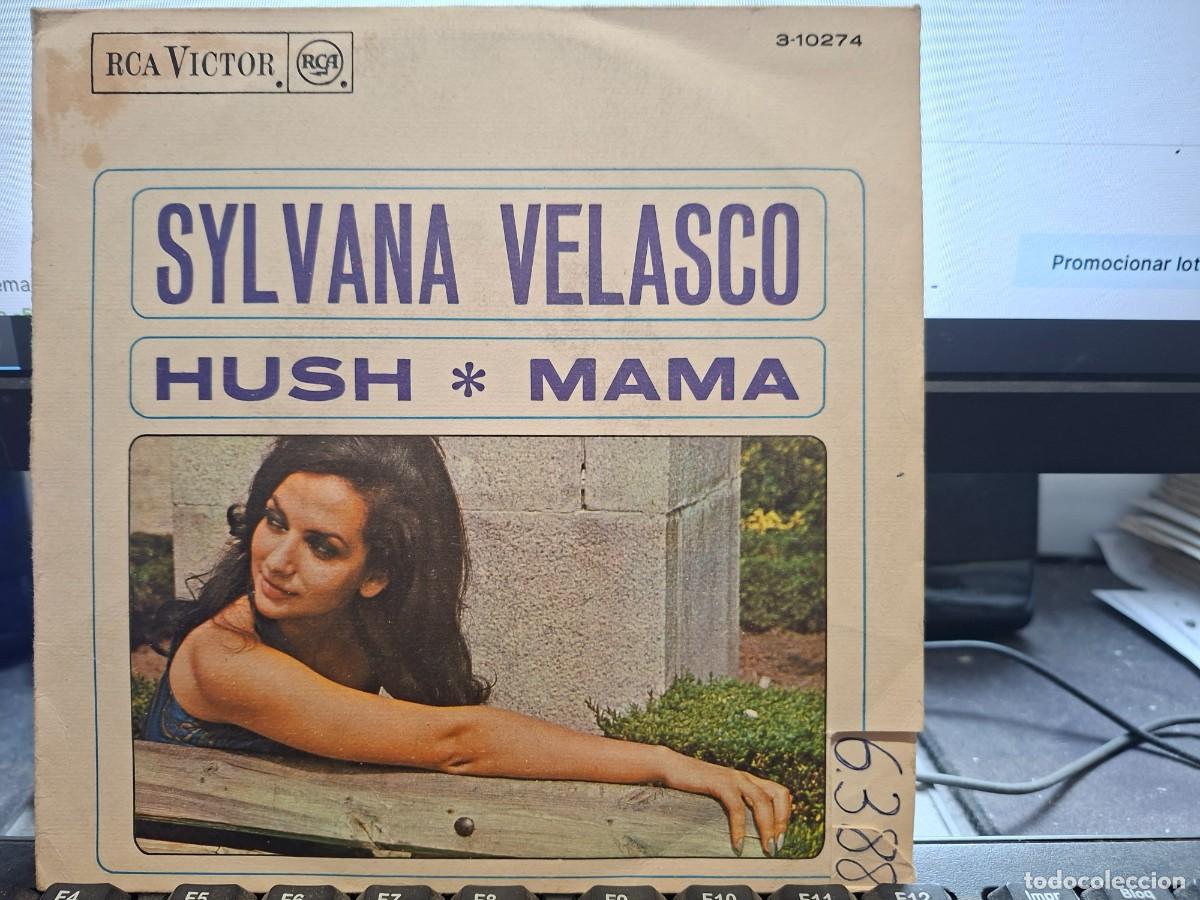 Discos de vinilo: SILVANA VELASCO - HUSH - COVER VERSION DEL TEMA DE DEEP PURPLE - SINGLE DE VINILO C-72