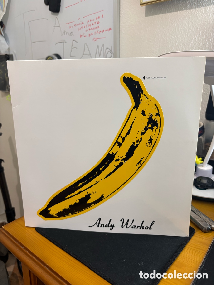 Discos de vinilo: LP The velvet Unferground y Nico &bull; Andy Warhol
