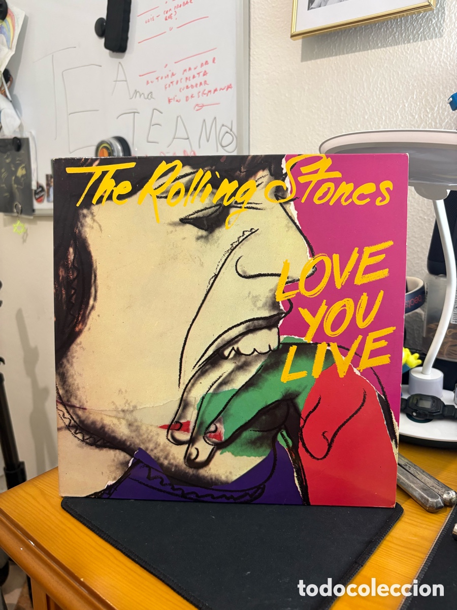 Discos de vinilo: Doble Lp/Vinilo &bull; The rollings Stones &bull; Lobe you live 1977