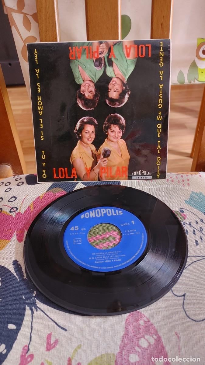 Discos de vinilo: LOLA Y PILAR-EP ME GUSTA LA GENTE +3