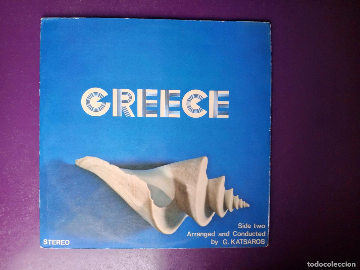 Discos de vinilo: Grecia - LP OFICINA TURISMO 1973 - FOLK TRADICIONAL - GRAN LIBRETO FOTOS - KATSAROS, DAKIS, PARIOS E