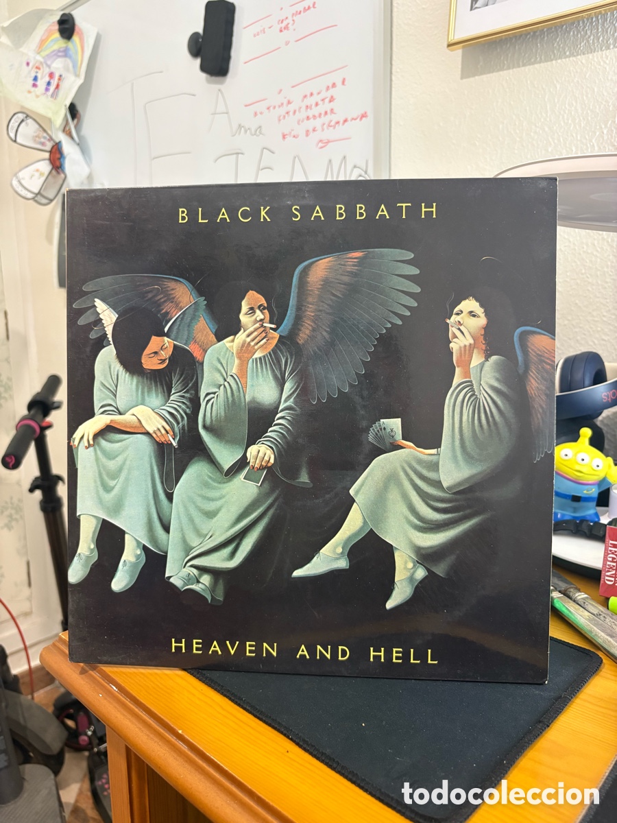 Discos de vinilo: Disco vinilo &bull; Black Sabbath - Heaven and hell - Foto 1