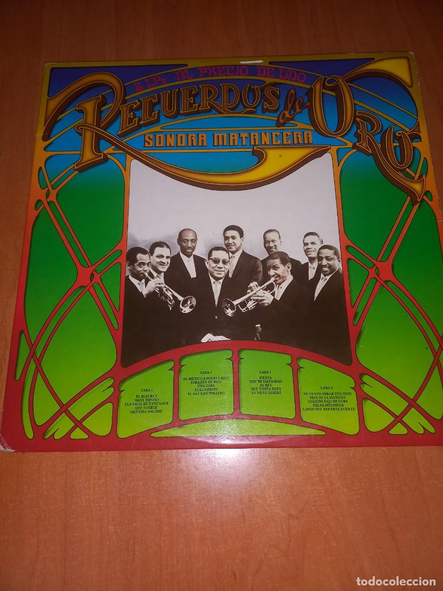 Discos de vinilo: SONORA MATANCERA-RECUERDOS DE ORO LP DOBLE
