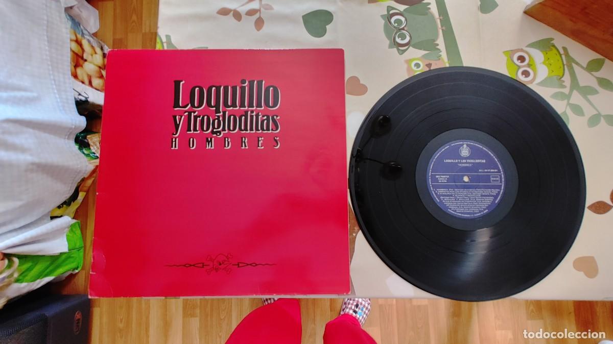 Discos de vinilo: LOQUILLO Y TROGLODITAS-LP HOMBRES-GATEFOLD - Foto 2