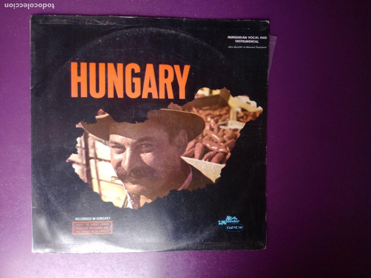 Discos de vinilo: HUNGRIA - LP SONDOR 197? - FOLK TRADICIONAL - CONJUNTO MUSICA DANZA FAKYLA