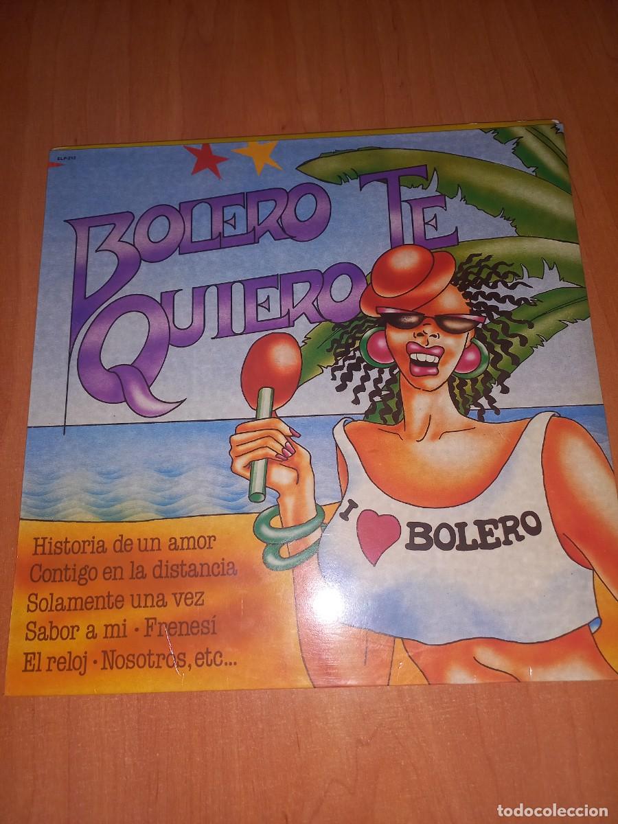 Discos de vinilo: BOLERO TE QUIERO-ORIGINAL 1989 LP
