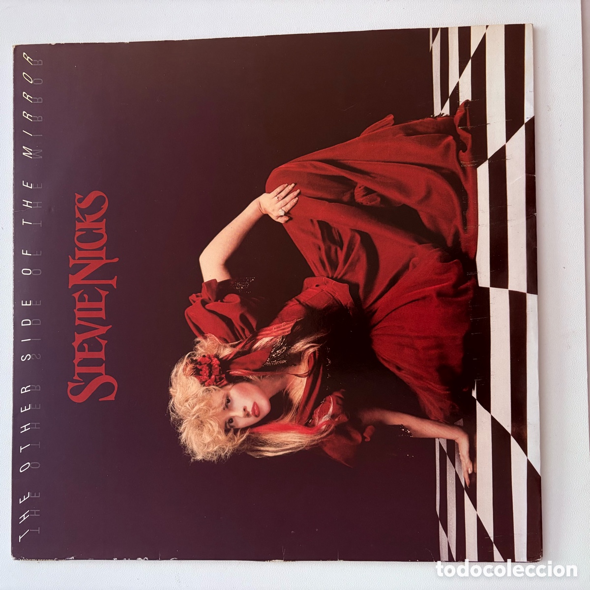 Discos de vinilo: lp Stevie Nicks &lrm;&ndash; The Other Side Of The Mirror edicion espa&ntilde;ola de 1989